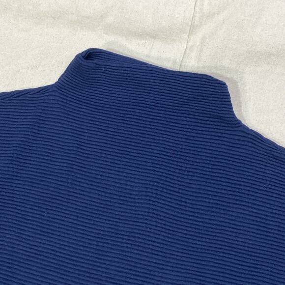Jack Wills Women’s Blue Turtleneck Sweater Sz 8 Long Sleeve - Picture 3 of 13